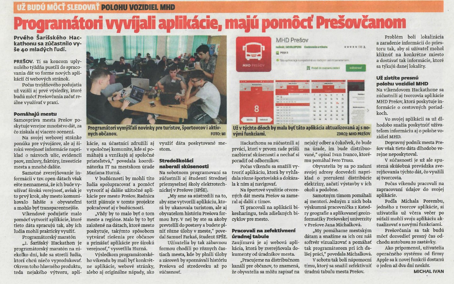 1.Šarišský hackathon - Prešov